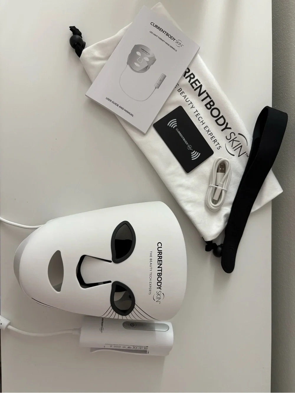 White LED Facial Mask - Professional Skin Red Light Therapy
